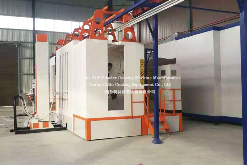 PP Automtic Powder Coating Booth