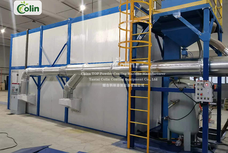 Sandblasting and Shot Blasting Booth