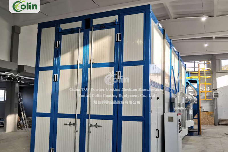 Sandblasting or Shot Blasting Booth