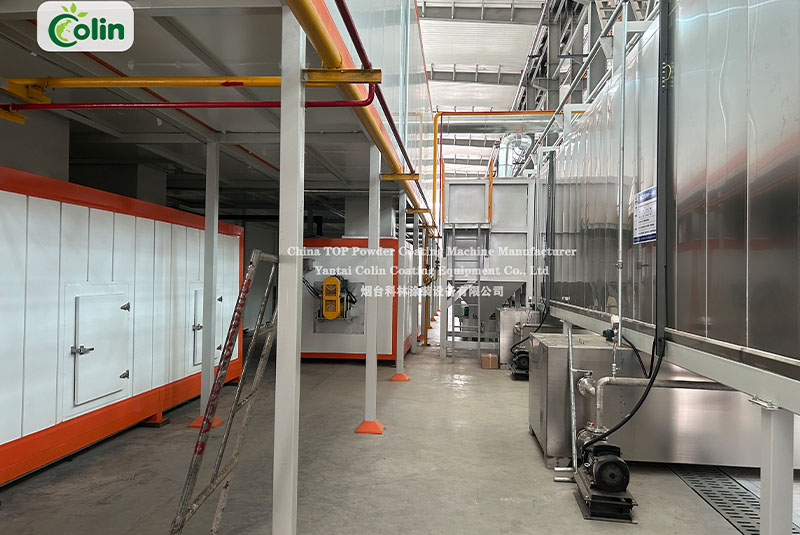 bridge type powder oven