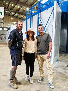 powder coating line1